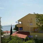 Apartman In With Sea View, Balcony, Air Conditioning, Wifi 132-5